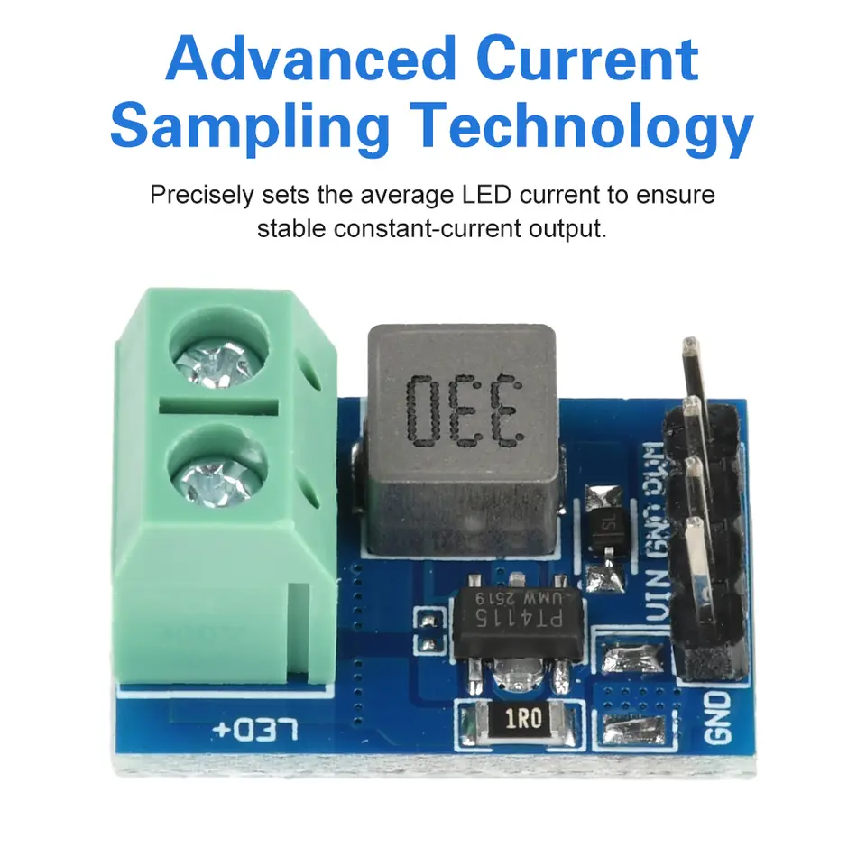 PT4115 LED Driver Module DC 12V Constant Current Output PT4115 1-10S Industrial LED Driver with PWM Dimming for LED Strips image 4