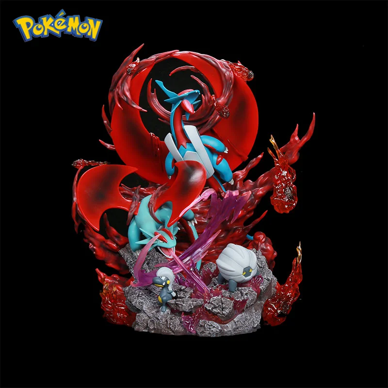 36Cm Pokemon Salamence Modello Personaggio Dei Cartoni Animati Modello In Pvc Auto Decorazione Desktop Collezione Modello Regalo Di Compleanno Giocatt