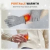 2Pack Rechargeable Hand Warmers Magnetic Electric Hand Warmer with Digital Display for Men Women Golfing Camping Hunting Hikking 5