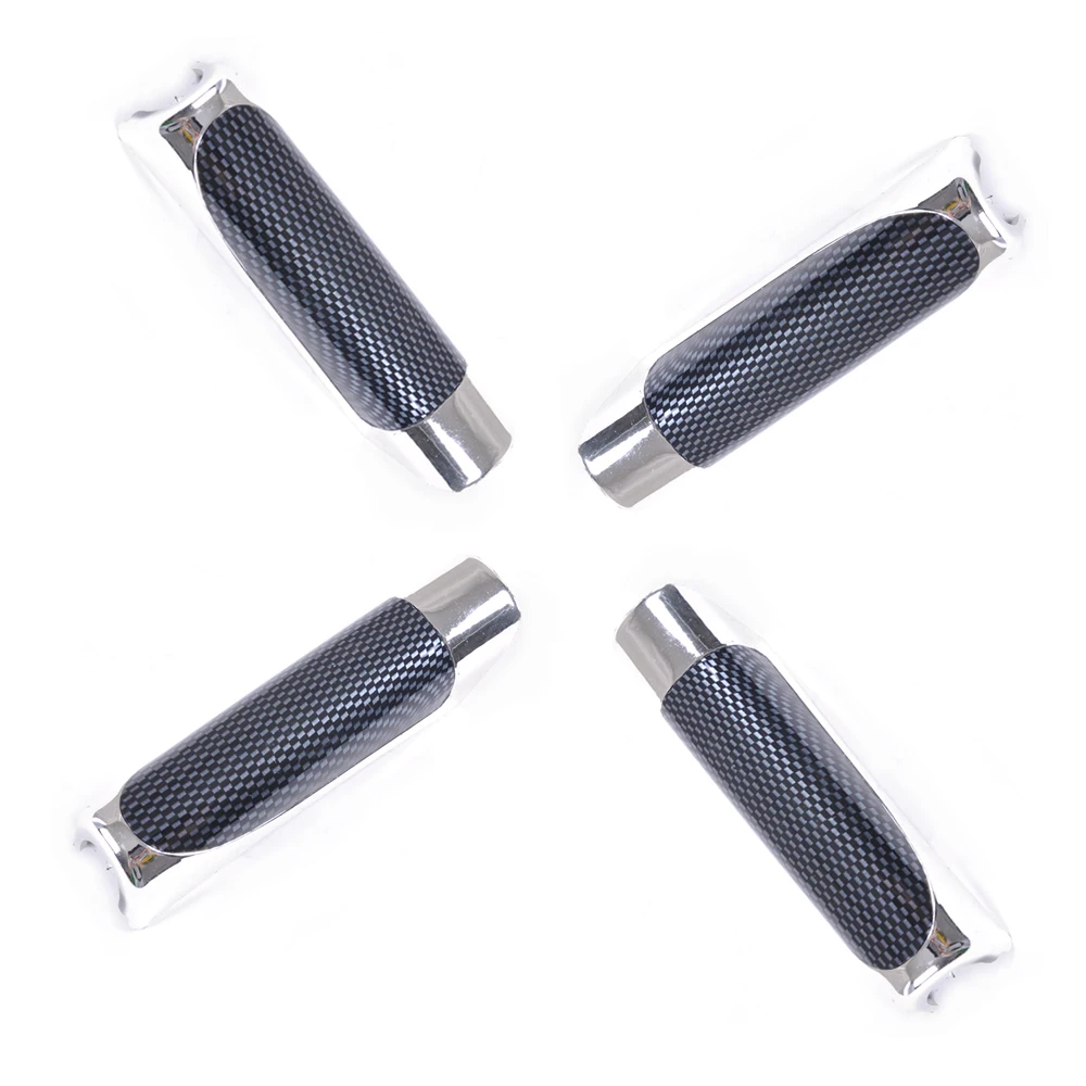1pc Car Auto Vehicle Tuning Carbon Fiber Style Hand Brake Cover Protector Creative Interior Car Accessories Universal