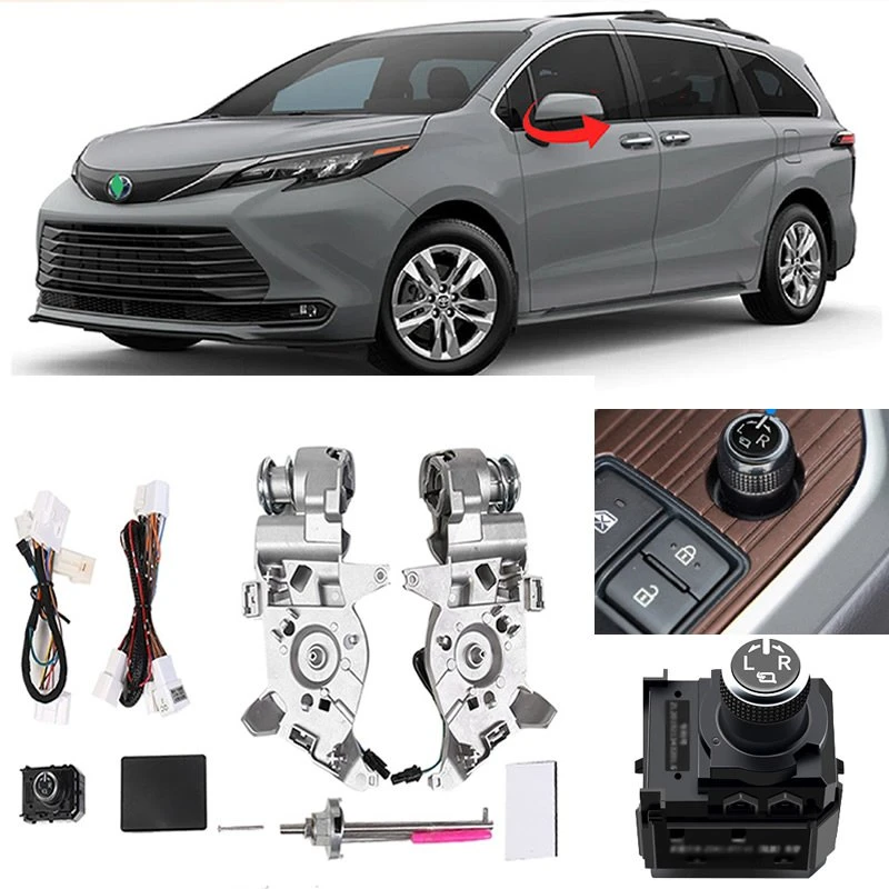 Auto rearview mirror folding system For Toyota Sienna 2021 2022