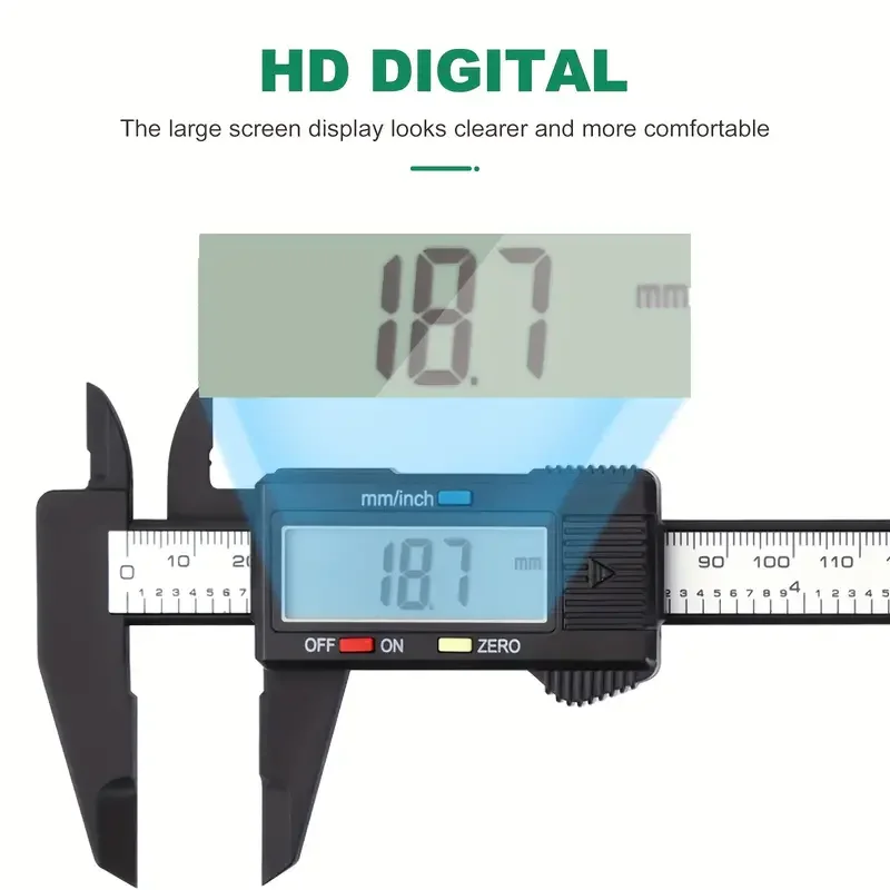 Digital Caliper 150mm 6 Inch Electronic Vernier Caliper Measuring Tool Calliper Micrometer Digital Ruler