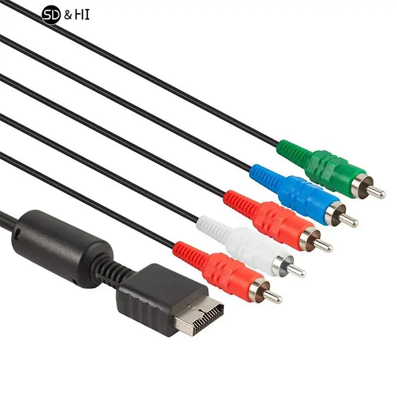 

1.8M Multi Component AV Cable High Resolution HDTV Component RCA Video Cable Compatible With PS3 PS2 Gaming Console Accessories