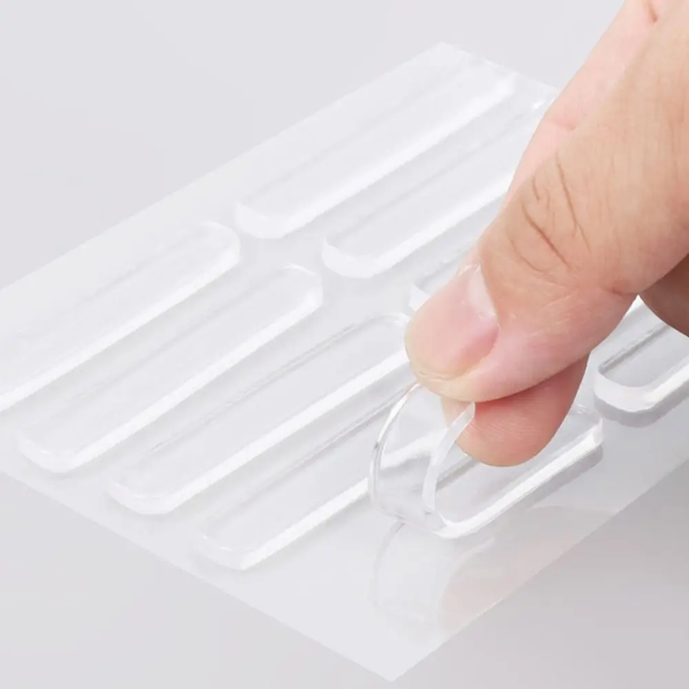 Silicone Invisible Door Anti-collision Strip Refrigerator Door Anti Scratch er Strip Portable Furniture Wall Protector door stopper silicone door stopper door stopper bumpers