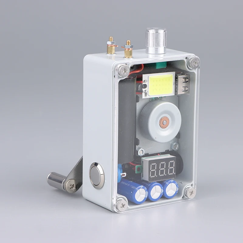 

Ручной генератор с USB-зарядкой, портативное акриловое оборудование для кемпинга, уличные аксессуары, аварийный инструмент