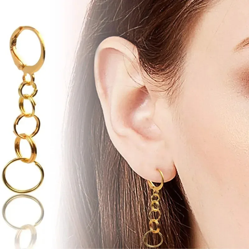 Earring Hooks Hypoallergenic Brass Lever Back Round Hook Ear Wire with Open Loop for Design Jewelry Making 20-50