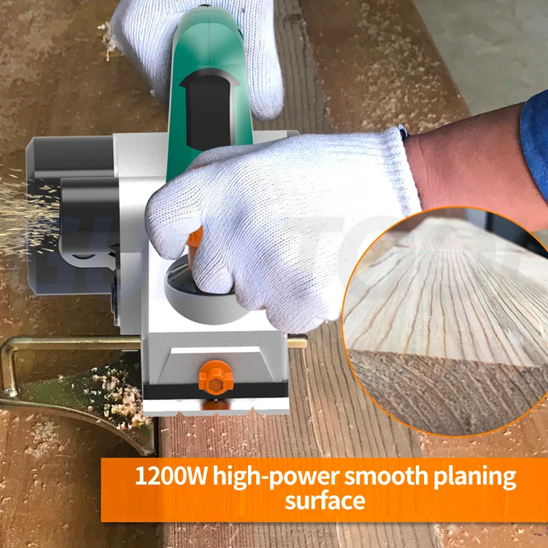 Electric Woodworking Planer Multifunctional Electric Planer Manganese Steel Blade Inverted