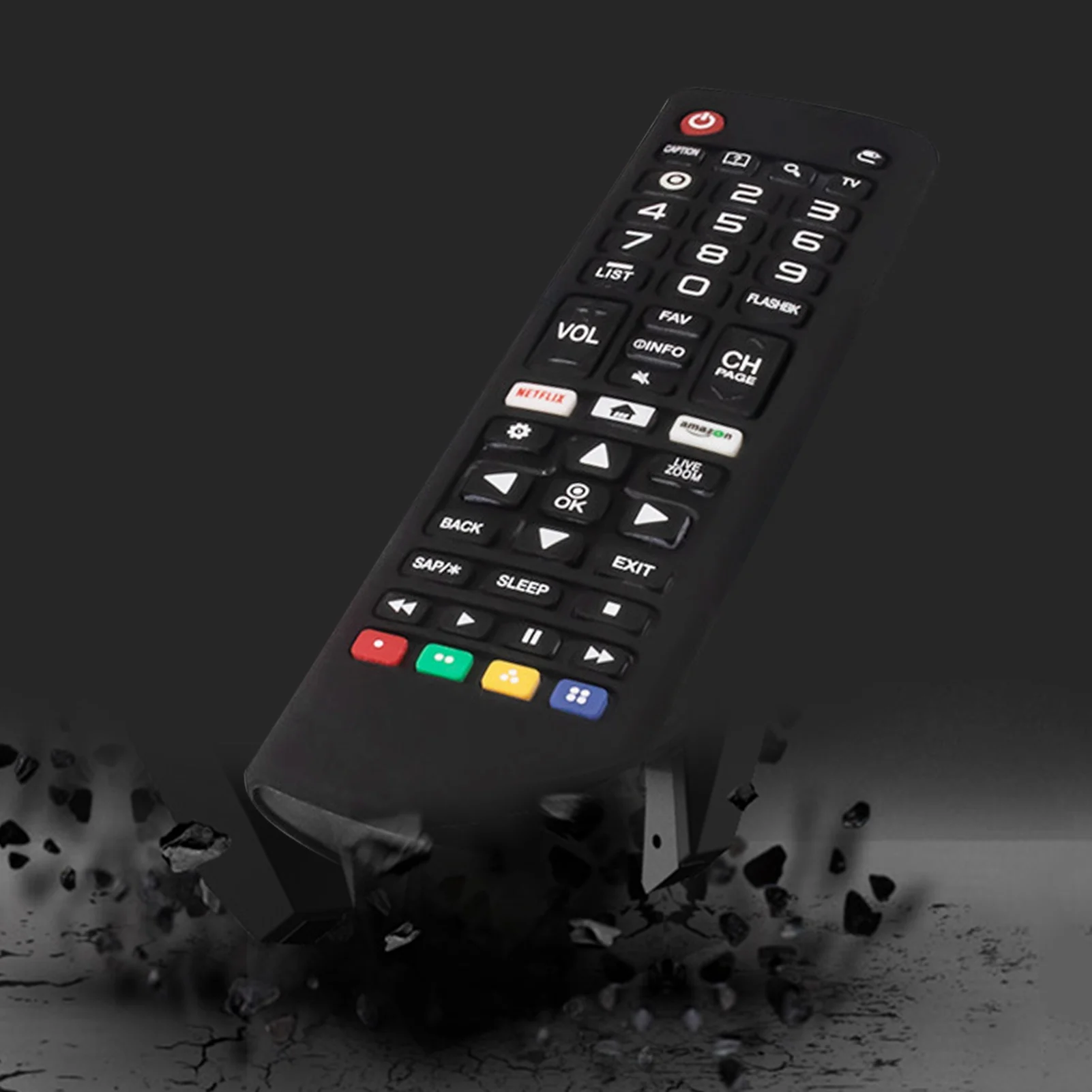 Silicone Remote Controller Case Protective Holder Skin For LG Smart TV Remote Control AKB75095307 AKB74915305 AKB75375604