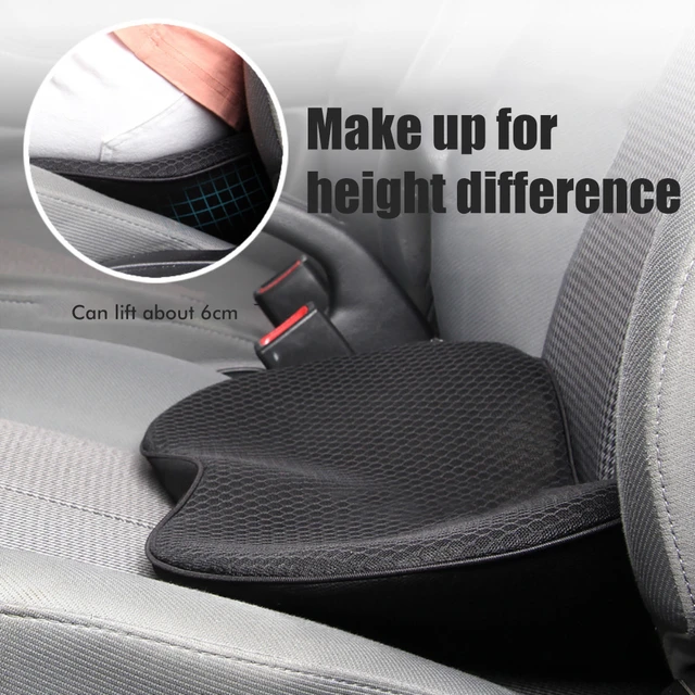 Adult Booster Seat for Car, Cushion Heightening Height Boost Mat,  Breathable Mesh Portable Car Seat Pad Angle Lift Seat for Car, Office,Home