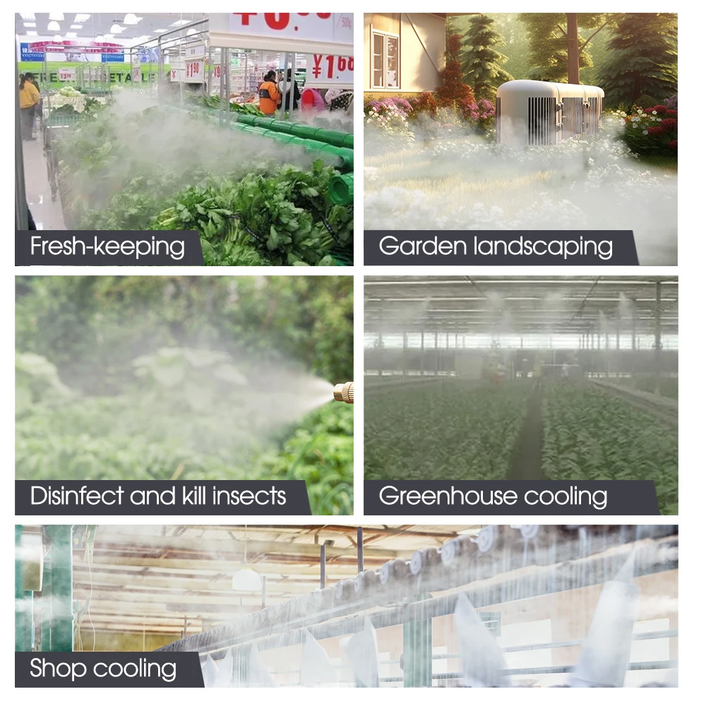 Pressure Washer Nozzle Garden Sprayer Nozzles Garden Irrigation Nozzle 3/16" 0.1-0.8mm High-pressure Misting Nozzle