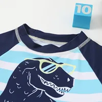 Swimwear 4t Kids Toddler Boys Girls Swimwear Cartoon Long Sleeve Tops Striped Shorts Pants Swim Short Sleeve Toddler Swimsuit 5