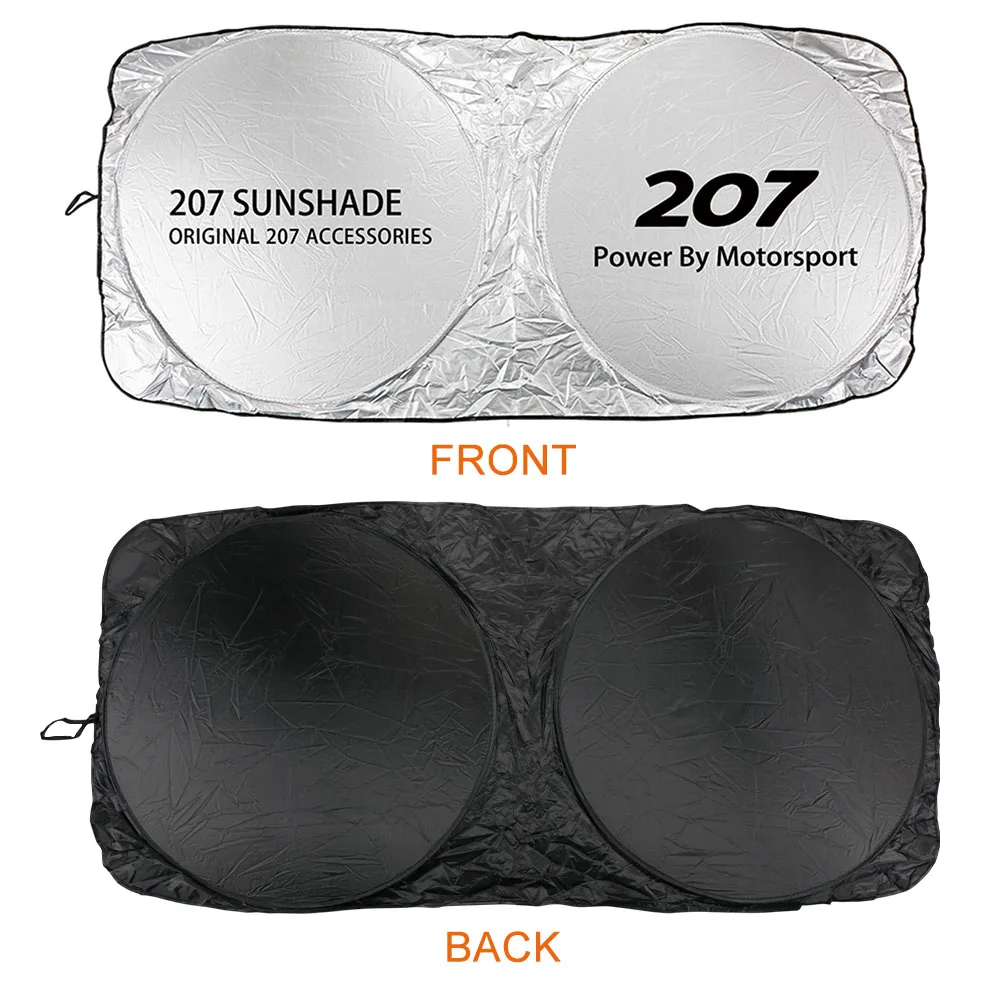 Car Windshield Sunshade Cover Accessories For Peugeot 208 207 308