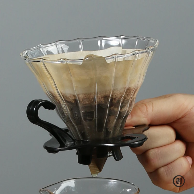 Natural Wood Pulp Pour Over Coffee Filters, 1-3 Cup, Cone-Shaped, Drip Brewing Accessories