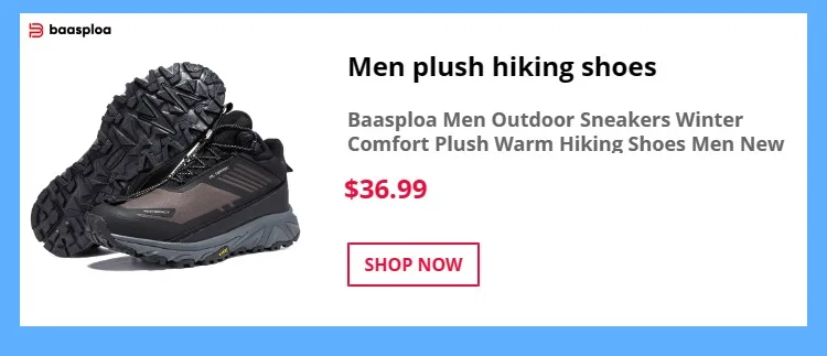 Description Picture 3 of itemBaasploa Men Sport Shoes Mesh Breathable Casual Walking Sneakers for Men New Fashion Running Shoes Non-Slip Outdoor