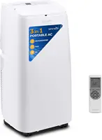 Small Air Conditioner Portable 12,000 BTU with Built-in Dehumidifier - Portable AC unit for rooms up to 550 sq ft - Remote 1