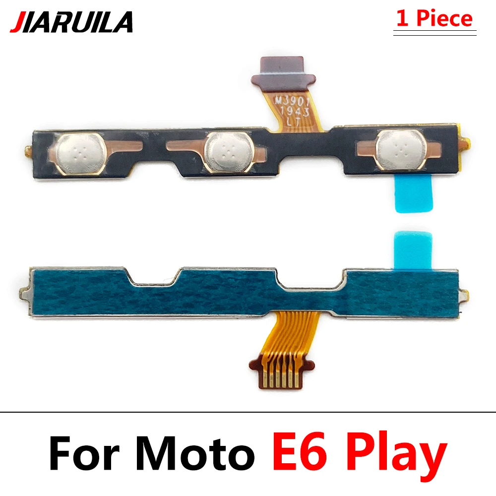 Replacement Power On/Off Volume Switch Key Button Flex Cable Ribbon for Motorola Moto E Series