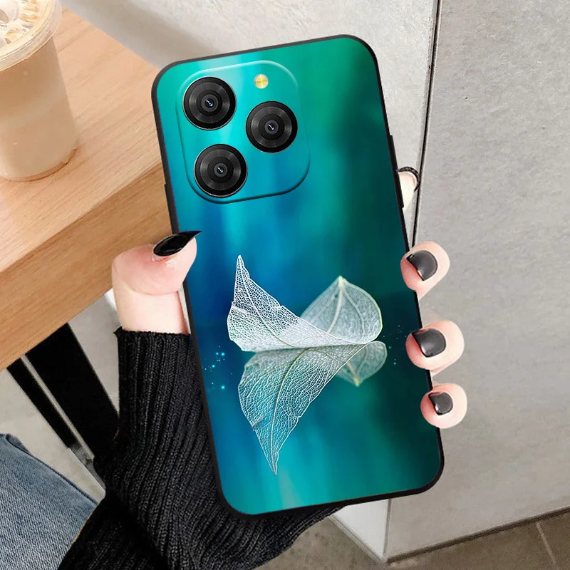 Stylish Printed Soft TPU Protective Phone Case in Silicone Finish