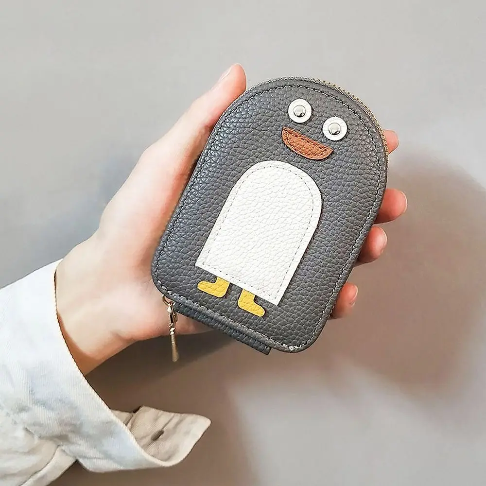Amazon | LONGLUAN かわいいペンギン PU クレジット カード コイン財布、クリエイティブな漫画のペンギン アコーディオンカード財布、  ポータブルペンギンカードホルダー、ミニウォレット マルチスロット クレジットカードバッグ, 4点, かわいいペンギンズ Pu クレジット ...