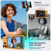 Smartphone Magnetic Monitor Screen Projector Phone Rear Camera Selfie For Vlog Live Stream Video Recording For Android iPhone - Image 4