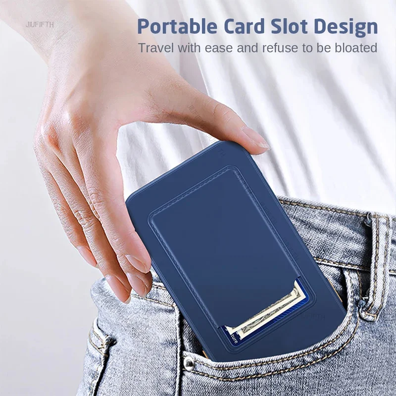 Luxury Silicone Wallet Card Holder Phone Case - Shockproof Coque