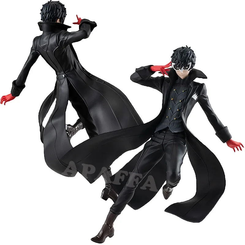 

19cm PERSONA 5 Morgana Amamiya Ren Joker Anime Figure PVC Action Figurine Model Gift Kids Toys Desktop Ornament Collection Doll