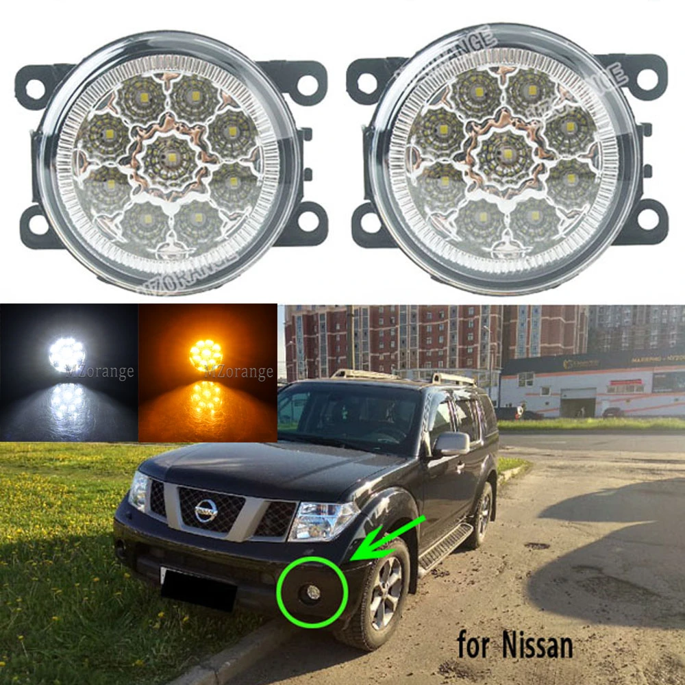 Phare Antibrouillard LED Pour NISSAN Pathfinder, Pour Modèles R51, Navara, D40 - Foto 6