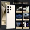 Smartphone S24 Pro,Android,6.8 inch,8GB RAM,256GB，512GB ROM,Dual SIM,Mobile phone,Google Play Store,24+48MP,5500mAh,Cellphones 3
