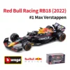 Bburago 1:43 2024 RB20 2023 RB19 2022 RB18 Red Bull F1 Racing Formula Car Static Simulation Diecast Alloy Model Car 2