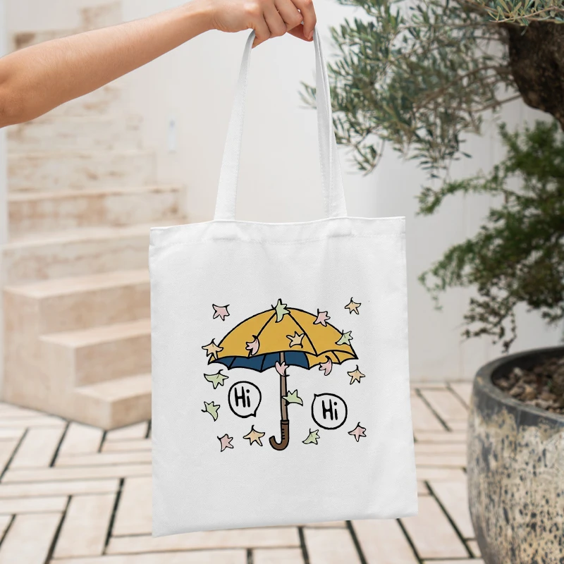 Comics and TV Heartstopper Hi Leaves Women Shopper Bags Canvas Bag
