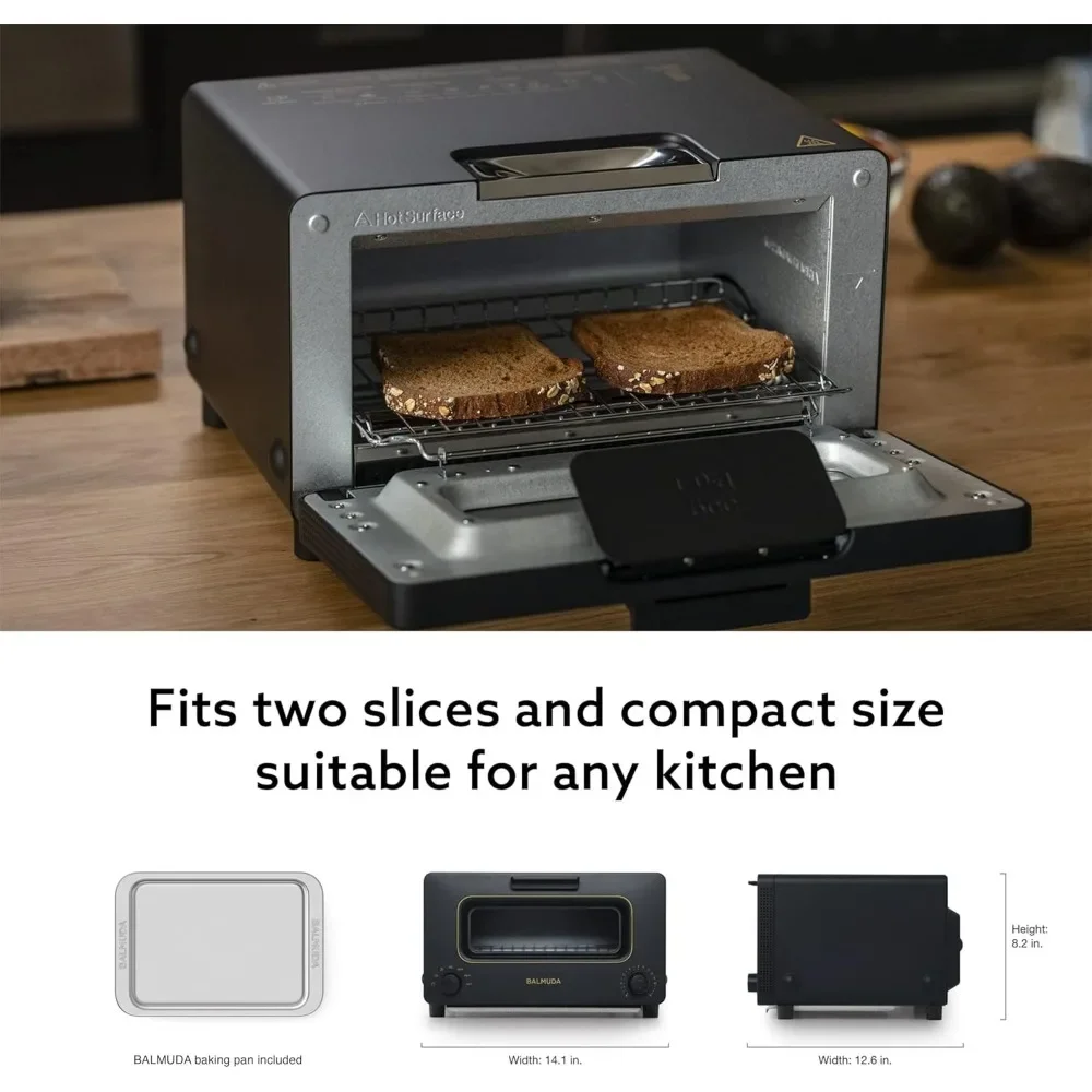5 Cooking Modes - Sandwich Bread, Artisan Bread, Pizza, Pastry, Oven | Compact Design 6