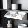 Drawer Style Storage Box Under The Mirror Cabinet Transparent Bathroom Cotton Stick Makeup Cotton Bathroom Pull-Out Storage 1