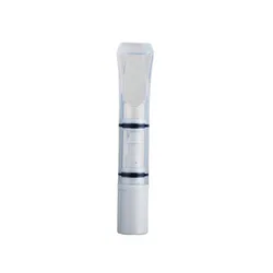 Handheld Washable Metal Pipe Mouthpiece with Tar - Reducing Filter (A White)