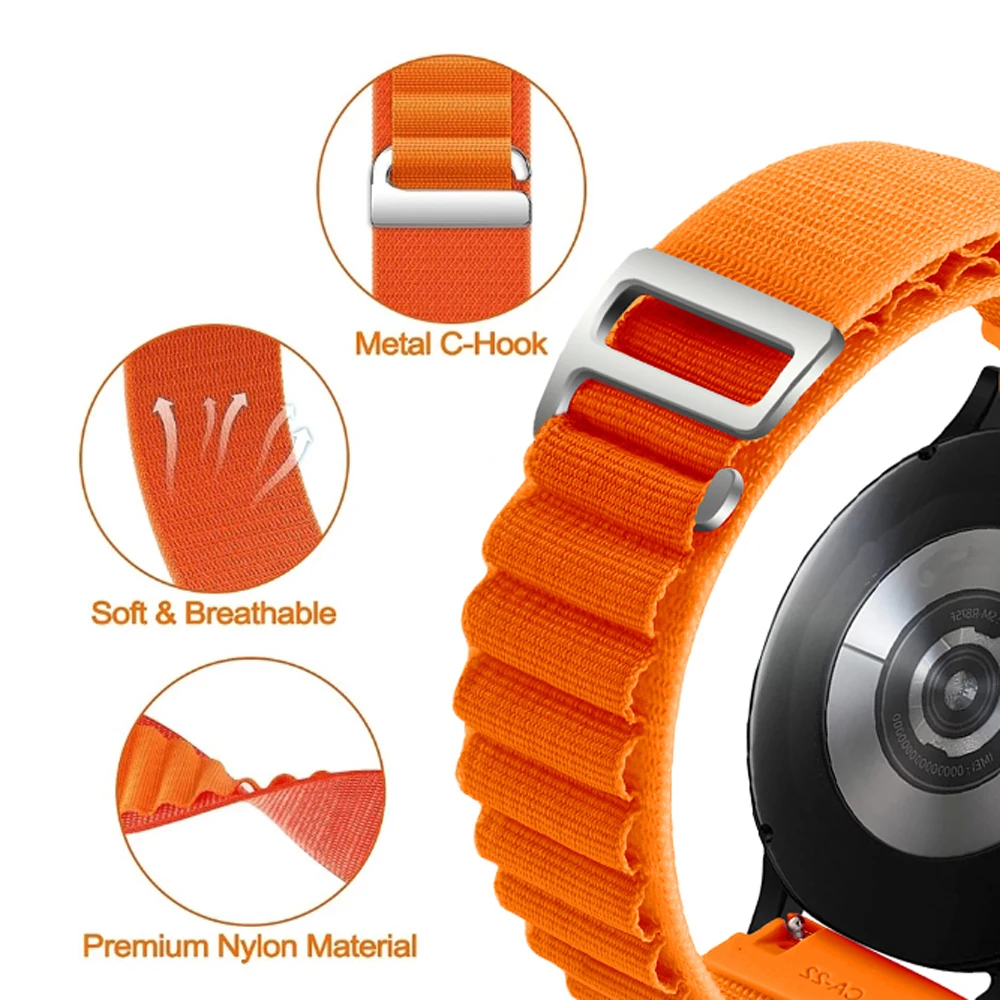 Alpine Loop Strap - Premium Nylon Bracelet Band