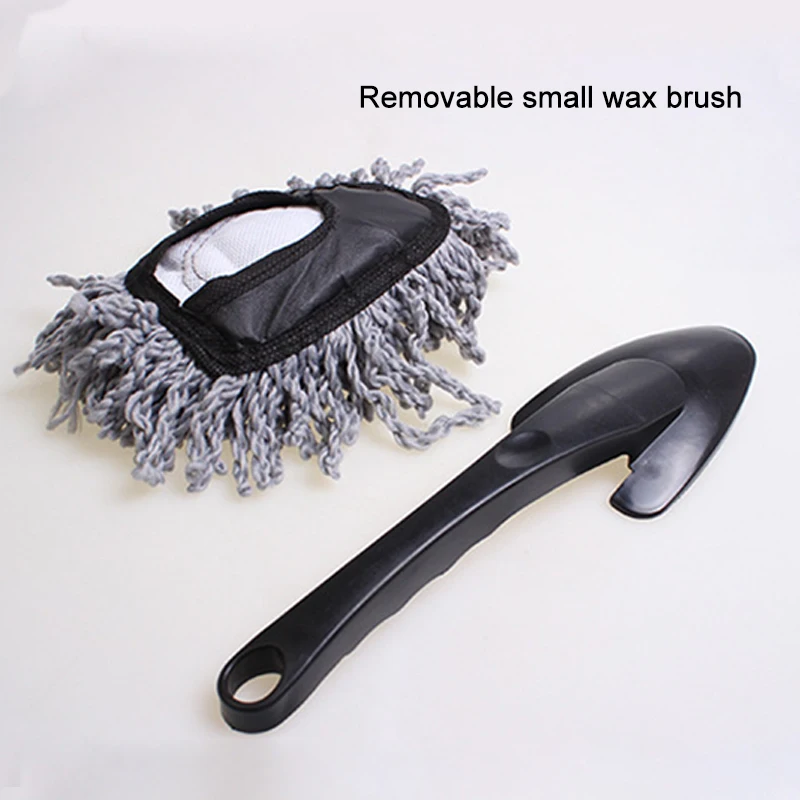 Car washer mop multifunctional cleaning dusts bristles strong water absorption vehicle wax brush