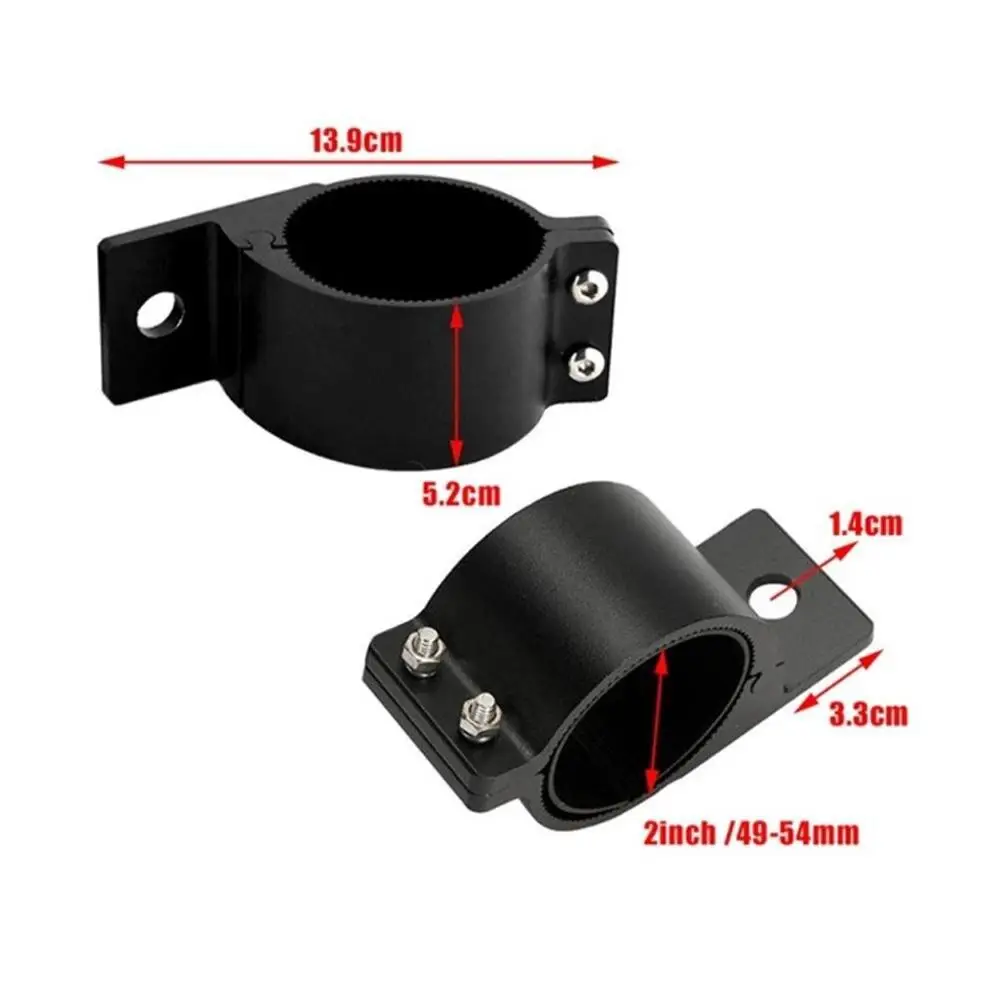 1 Pair Front Bar Auxiliary Light Mount Bracket Clamps 2 Inches / 2.5 Inches / 3 Inches Tube Clip Light Holder Dropshipping