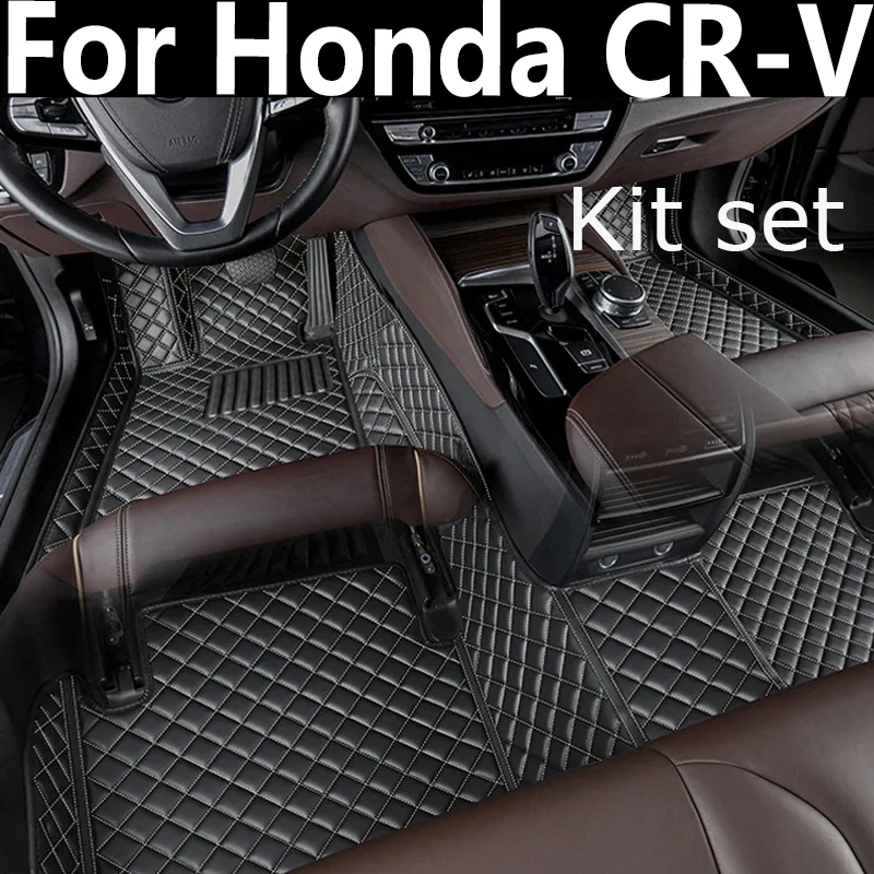 

Автомобильные напольные коврики для Honda CR-V CRV CR V RS 2023 2024 2025, не гибридные автомобильные водонепроницаемые автомобильные аксессуары для интерьера