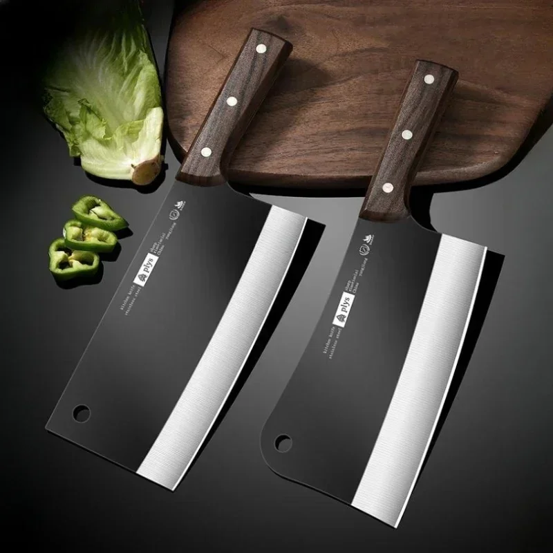 

Stainless steel kitchen knife, chef specific slicing knife, sharp meat cutting knife, bone chopping knife TB9195