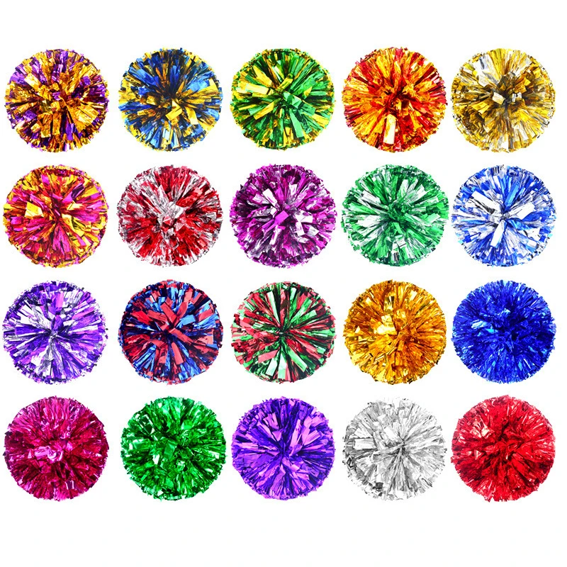 1Pcs Cheerleading Flower Ball Diameter 30cm Cheerleading Handshake Flower Children Dance Performance with Cheerleaders
