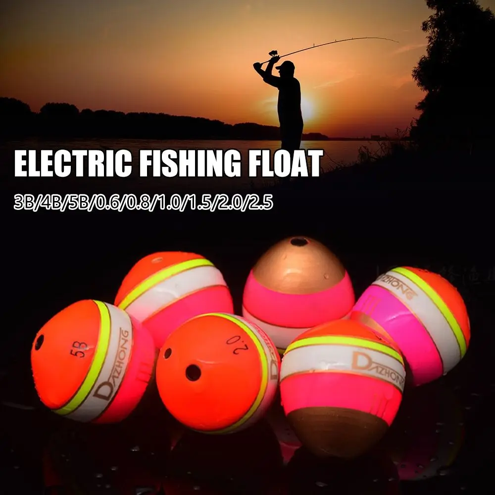Electric Fishing Float Rock Fishing Buoy Ocean Rock Sea Fishing Floats Inserted Luminous Stick Fishing Tackle Accessories