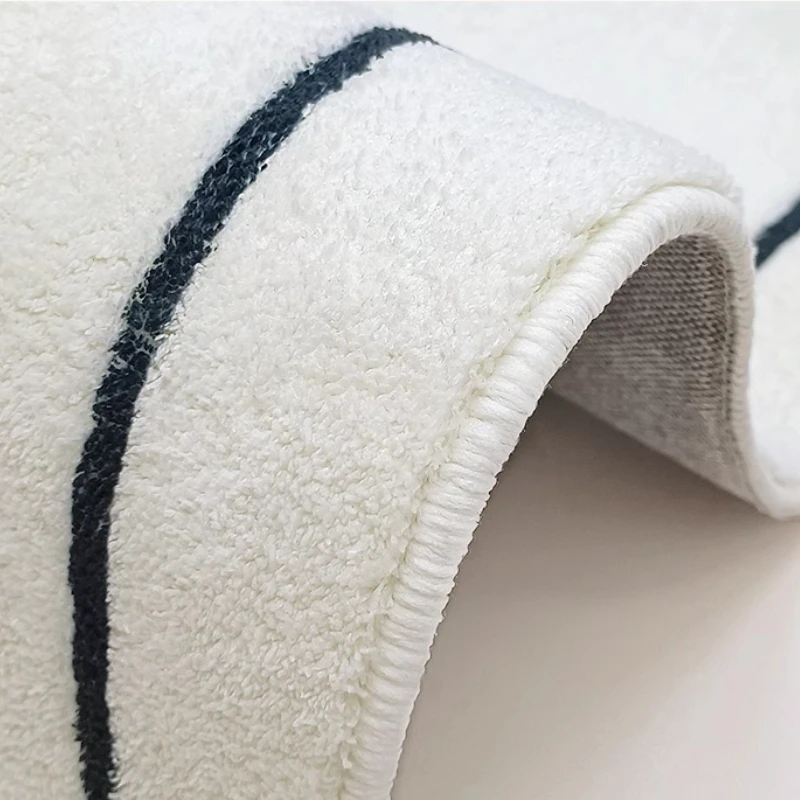 Nordic Abstract Plush Area Rug 6