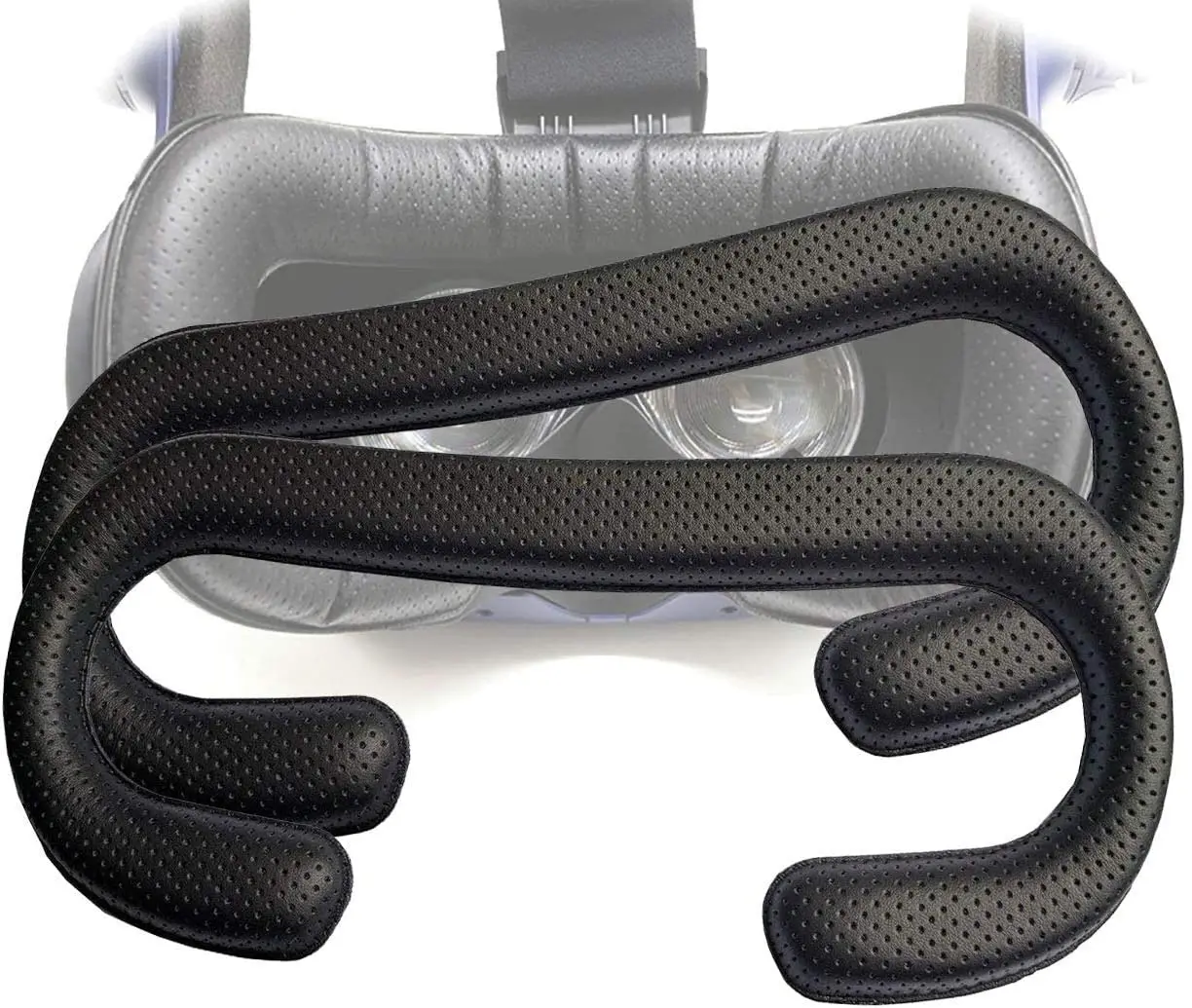 Per Htc Vive Pro Face Foam Sostituzione Per Htc Vive Pro Vr Pu Leather Cover Face Pad (Face Foam 2Pc)