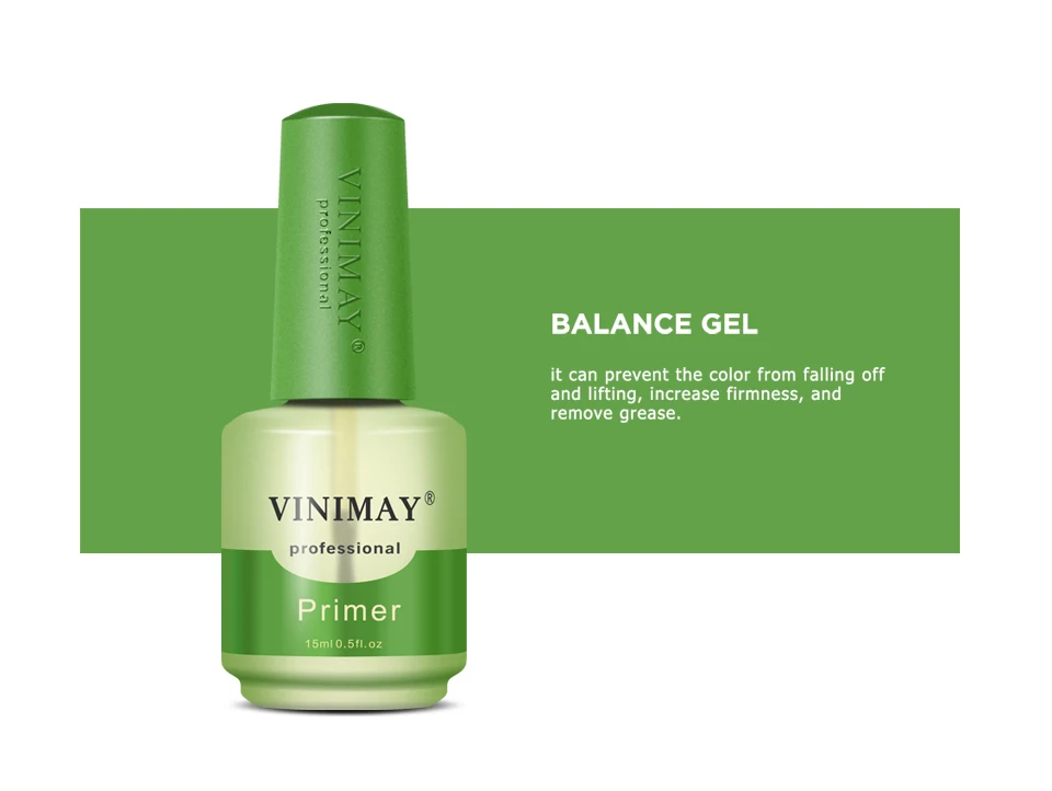 VINIMAY Base & Top Coat Gel Nail Polish