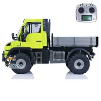 1/10 U423 RC Crawler Car Model Metal Bucket 4X4 FlySky I6S Remote Control Off-road Vehicles Sounds Lights Painted Toy TH23399 2