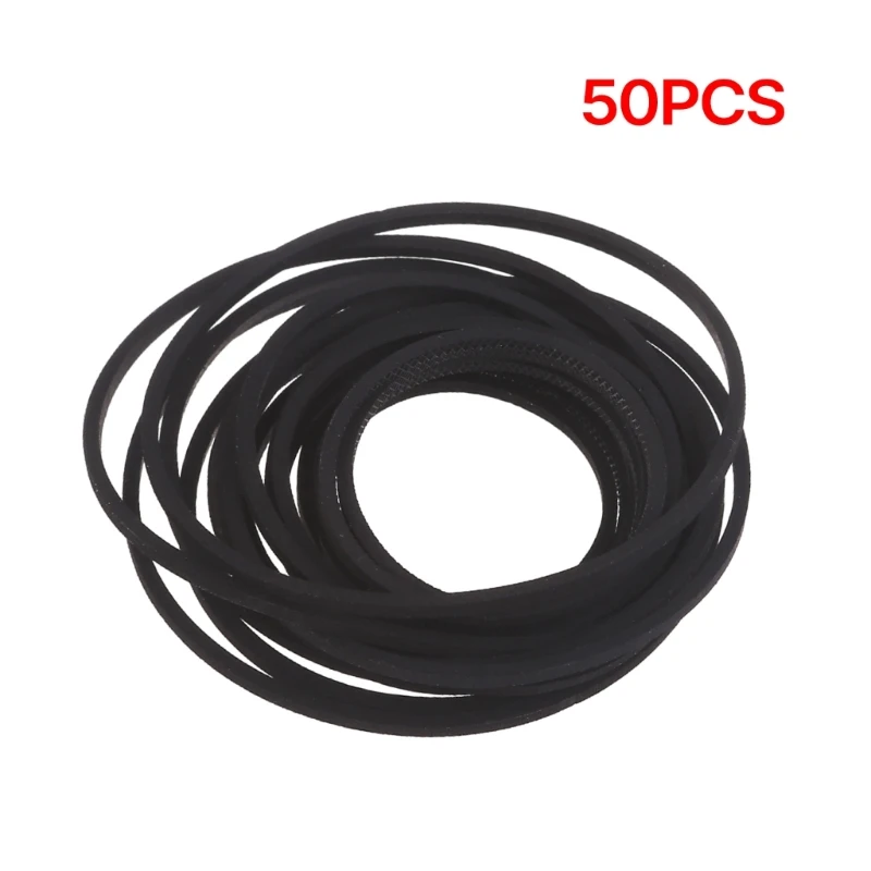 Cinghie In Gomma 30/30/50Pcs Per Giradischi E Videoregistratori Giradischi 30-65Mm