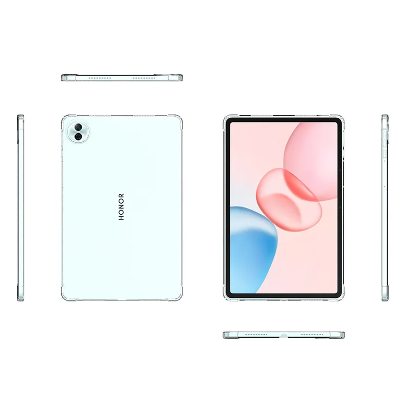 Protective Clear Silicone Tablet Case