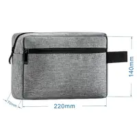 Trousse de toilette de voyage pour hommes et femmes, trousse de maquillage étanche pour dames, trousse de beauté, sac à main pour poudres lavantes 5