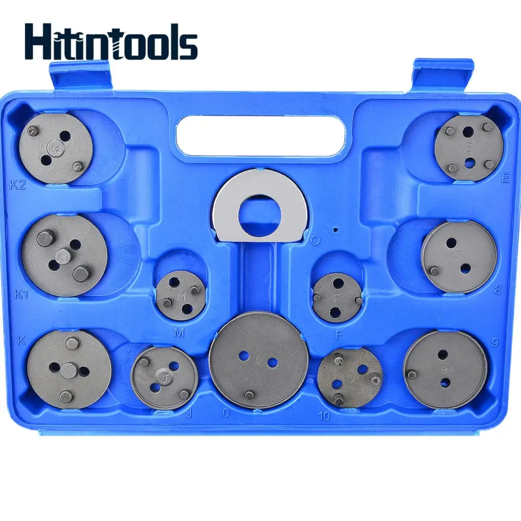 24pcs Universal Disc Brake Caliper Car Wind Back Pad Piston Compressor Automobile Garage Repair Tool Set