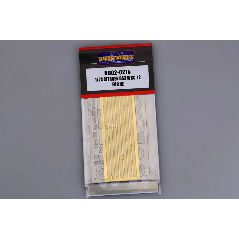 

Hobby Design HD02-0215 1/24 DS3 WRC'12 Detail-up Set Assembly Model Car Metal Modifications Set For Heller