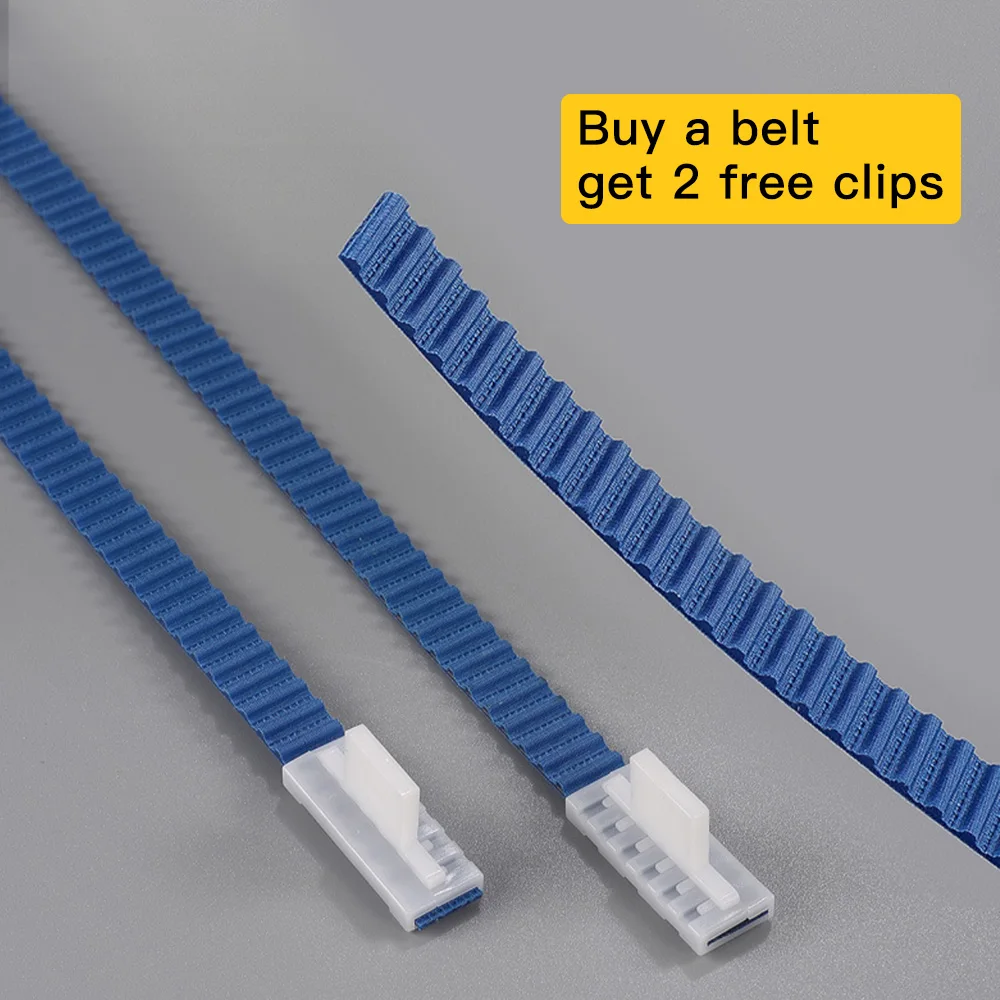 Blue 11.5mm Track Belt for Jarliss Curtain Track Motorized Curtain Motor Accessories JIALISI Rail Belt