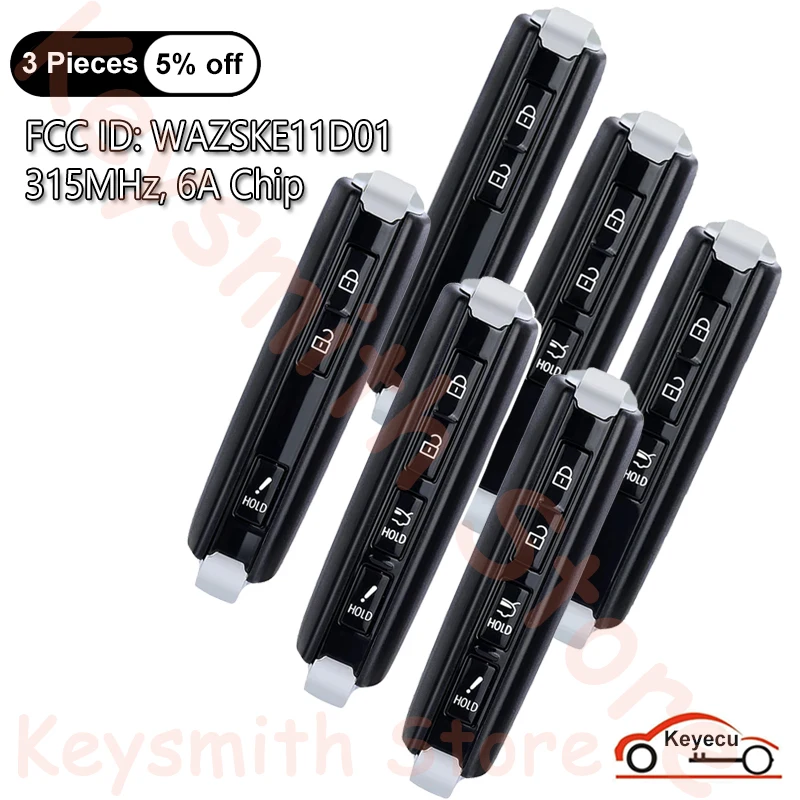 2x Unlocked Smart Key for Mazda 3 CX-30 2019-2021 Remote Fob WAZSKE11D01 3Button | eBay